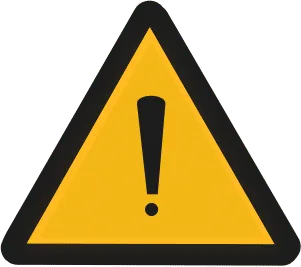 Señal de precaución de tránsito