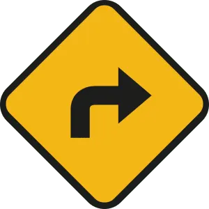 Señal de ruta de tránsito